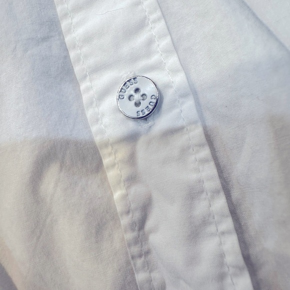 Men’s Guess Button Down Western look shirt. Size  Large Slim Fit - Picture 10 of 13